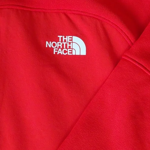 The North Face Red half-Zip Pullover - Picture 2 of 6